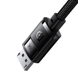 DP 8K to DP 8K cable Baseus High Definition 2m (black)