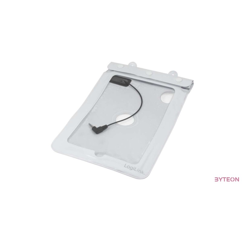 LogiLink AA0038W 7"-ig fehér vízhatlan tablet strandtok