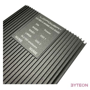 MBR LC Power Külső ház - USB 3.2 2x2 Type C - M.2 NVMe SSD - LC-M2-C-NVME-2X2-RAID