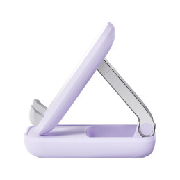 Folding phone stand Baseus with mirror (purple)