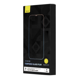 Tempered Glass Baseus 0.4mm Iphone  13/13 Pro/14 + cleaning kit