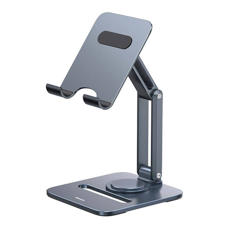 Desktop Biaxial Foldable Metal Stand Baseus (for Tablets) Space Grey