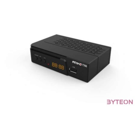 DV Amiko T765 DVB-T,T2 Földi vevő és médialejátszó - Full HD H.265