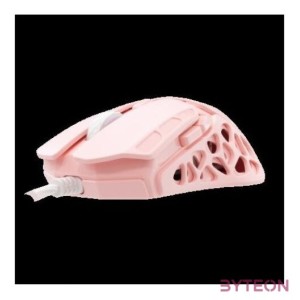 MOU White Shark GM-5016P ECTOR Vezetékes gamer egér - Rózsaszín