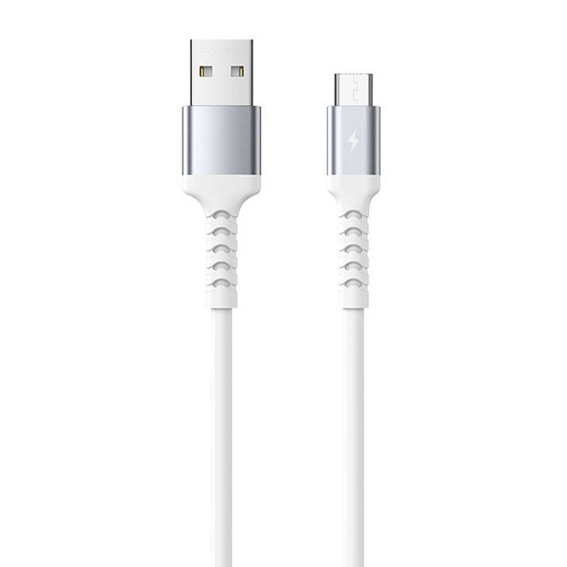 Cable USB-micro USB Remax Kayla II,, RC-C008, 1m (white)