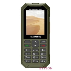 HAMMER 6 LTE Military Edition 2,4 Dual SIM csepp-, por- és ütésálló mobiltelefon - fekete
