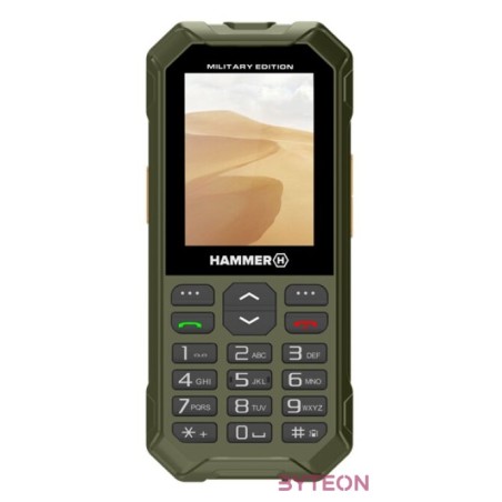 HAMMER 6 LTE Military Edition 2,4 Dual SIM csepp-, por- és ütésálló mobiltelefon - fekete