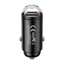 Car charger USB, USB-C, Remax RCC238, 45W (black)