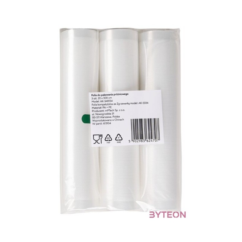 HKN Huslog Vákuumfólia 3 x 20 cm x 300 cm - AK-540134