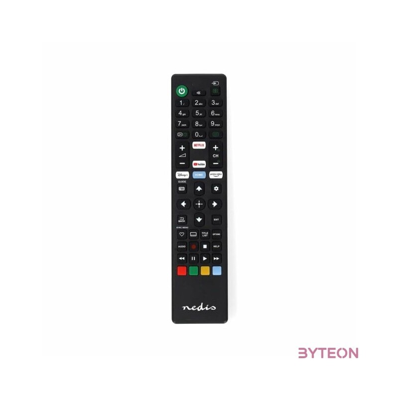 Nedis csere távirányító, Sony, Amazon Prime, Disney, Netflix, YouTube gombok