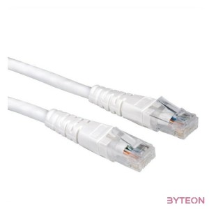 VALUE Kábel UTP CAT6 LSOH, kihúzás gátló, 10m, fehér