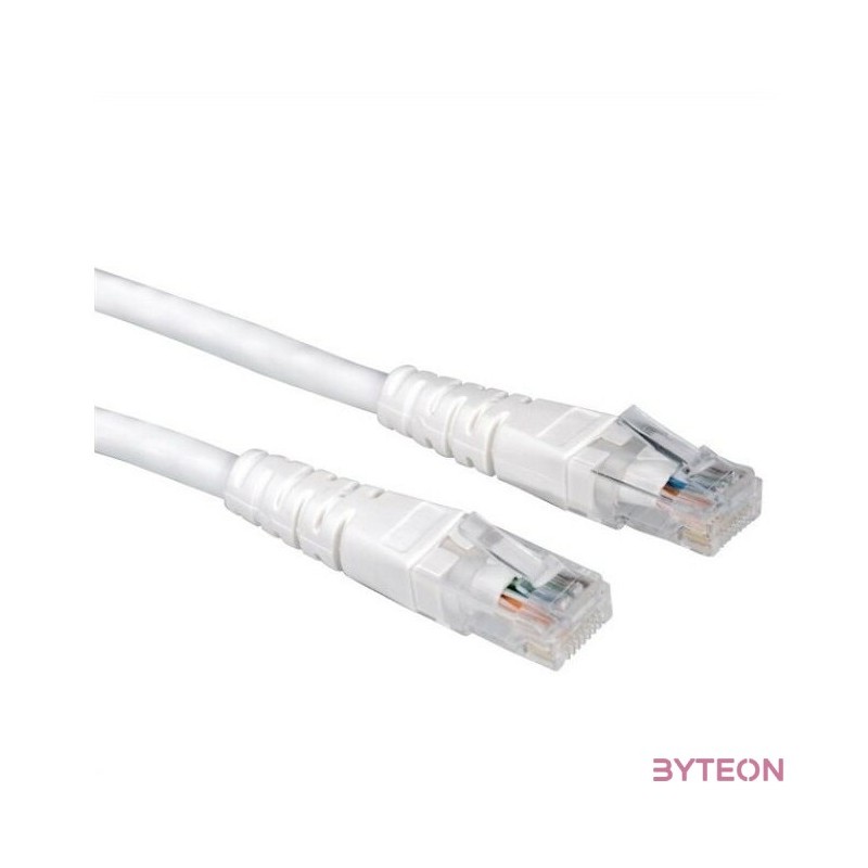 VALUE Kábel UTP CAT6 LSOH, kihúzás gátló, 10m, fehér