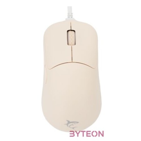 MOU White Shark GM-5014BE GRAPHENE Vezetékes gamer egér - Bézs