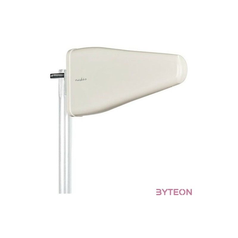 NEDIS ANOR5G10WT prémium antenna, 3G , 4G , 5G, beltéri , kültéri, 698 MHz -5000 MHz, 4m, 50 Ohm, fehér