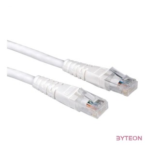 VALUE Kábel UTP CAT6 LSOH, kihúzás gátló, 0,5m, fehér