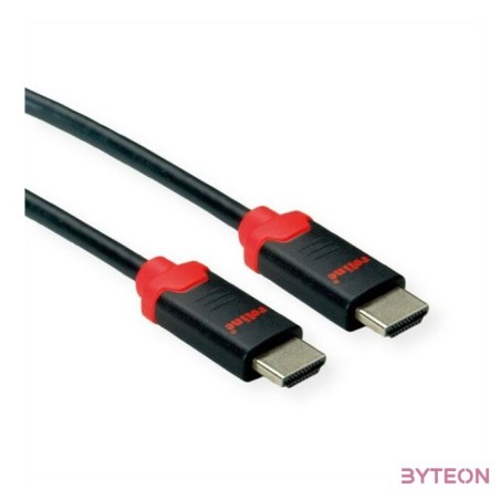 ROLINE kábel HDMI 10K Ultra high speed,10K30Hz, 5K120Hz, 4K240Hz. HDMI 2.1., 2m