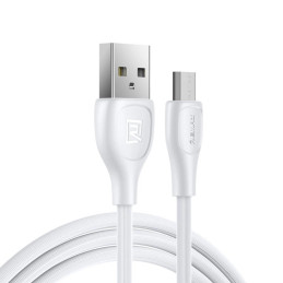 Cable USB Micro Remax Lesu Pro, 1m (white)