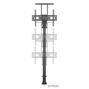 Nedis TVSM5840BK 37-80 LCD TV,Monitor motoros állvány (tartó konzol), állítható magasság 79 - 184 cm, Smart Wi-Fi, 60kg