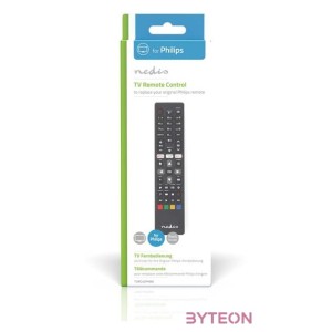 Nedis csere távirányító, Philips, előre programozott, Amazon Prime, Netflix, Rakuten TV, Smart Hub gombok