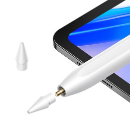 Stylus Baseus Smooth Writing Series with LED indicators active version (White)