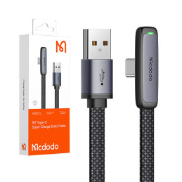 USB to USB-C cable Mcdodo CA-3340 6A 90 degree 1.2m