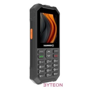 HAMMER 6 LTE 2,4 Dual SIM csepp-, por- és ütésálló mobiltelefon - fekete