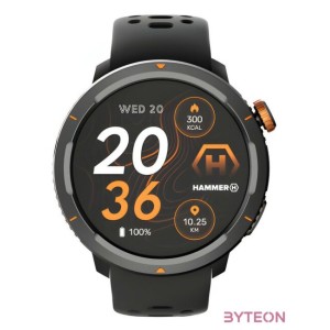 HAMMER WATCH 2 Lite okosóra - Fekete,Narancssárga