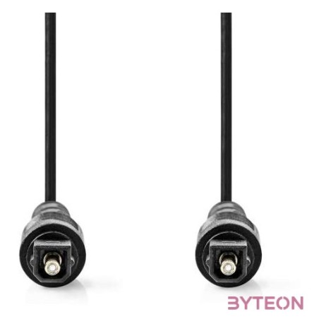 Nedis CAGL25000BK30 optikai audio kábel, TosLink dugó, hossz 3m