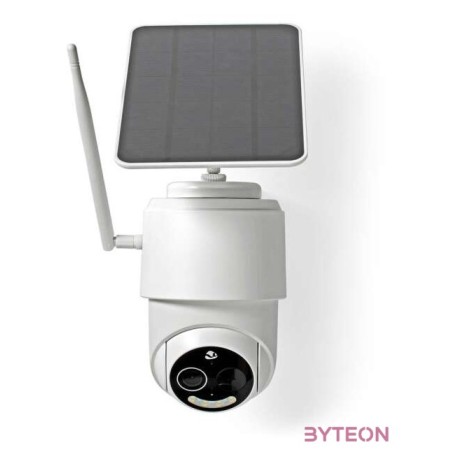 Nedis WIFICBO50WT WIFI kűltéri kamera, full HD 1080p, dönthető, forgatható, IP65, akku 9000 mAh, napelem, mozgásérzékelő