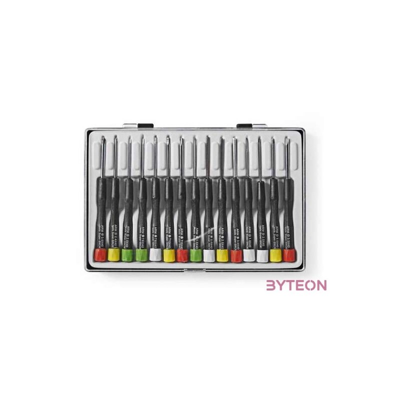 Nedis SDAS110VA 15db-os precíziós csavarhúzó készlet