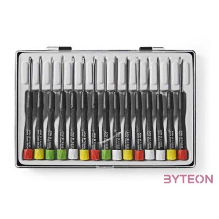 Nedis SDAS110VA 15db-os precíziós csavarhúzó készlet