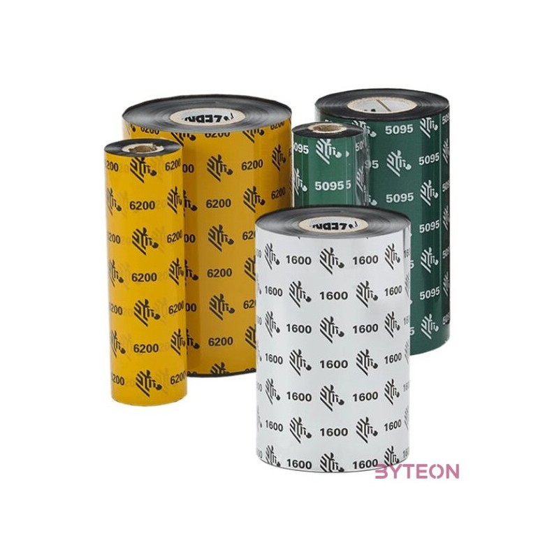 Zebra ZipShip 2300, ribbon, wax, 40mm x 450m