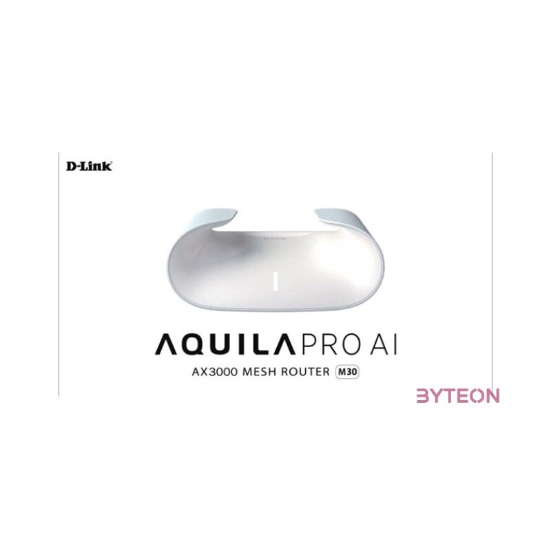 D-LINK Wireless Router Dual Band AX3000 1xWAN(1000Mbps)  4xLAN(1000Mbps), M30,E