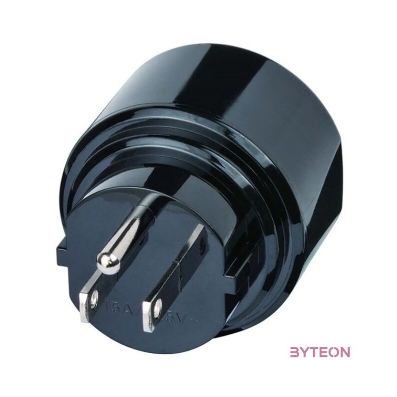 Nedis Brennenstuhl BN-1508550 travel, utazó adapter Európa aljzat - USA, Kanada, Japán, Mexiko, Dominika földelt dugó