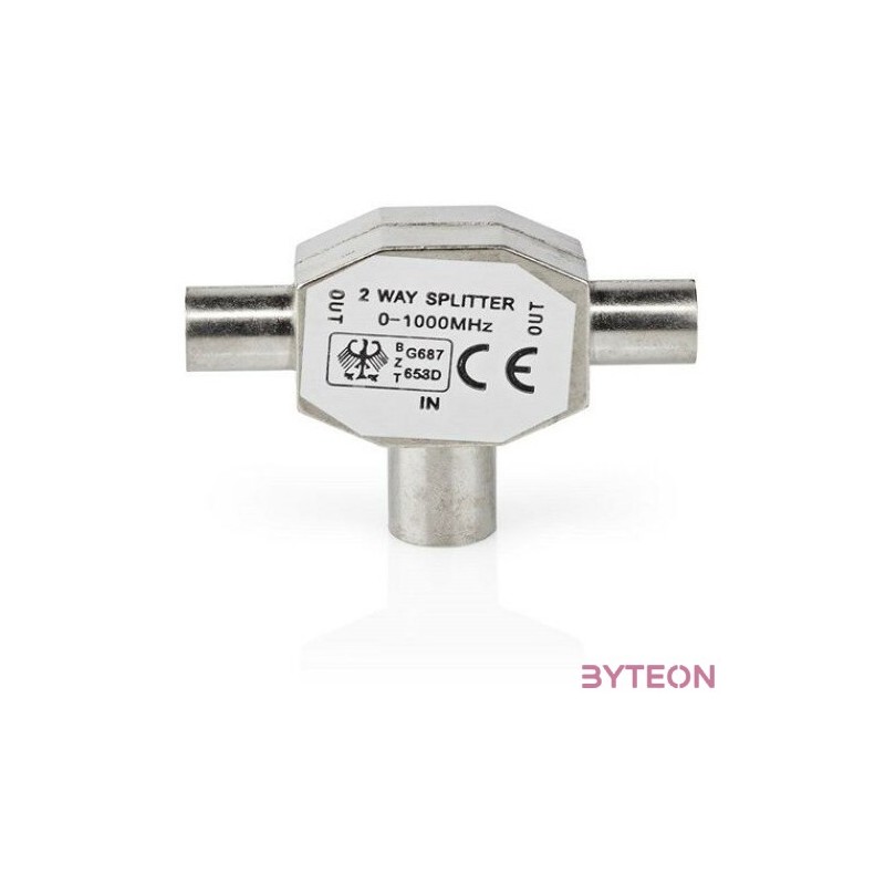 Nedis CSGB40950ME koax T elosztó