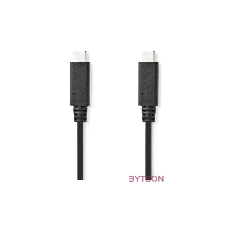 Nedis CCGL64750BK10 USB C - USB-C kábel, USB3.2 Gen 2, 240W, 20 Gbps, 1m, (USB3.1, USB3.0, USB2.0)