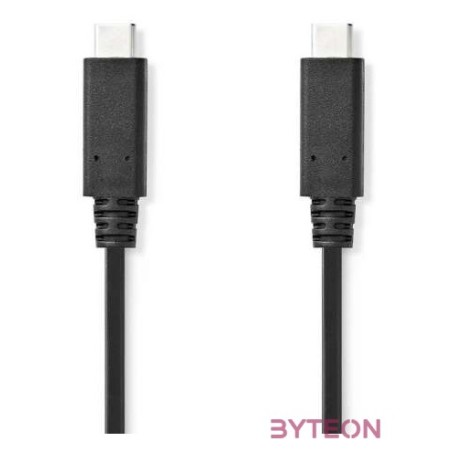 Nedis CCGL64750BK10 USB C - USB-C kábel, USB3.2 Gen 2, 240W, 20 Gbps, 1m, (USB3.1, USB3.0, USB2.0)