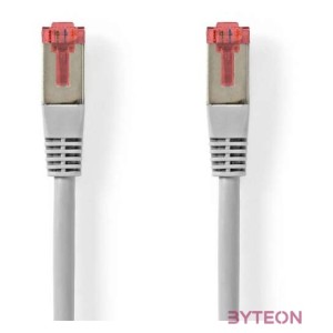 Nedis CCGL85220GY10 UTP , FTP Cat6 patch kábel, RJ45 aranyozott érintkezők, 10,100,1000 Mbit,s, hossz 1m