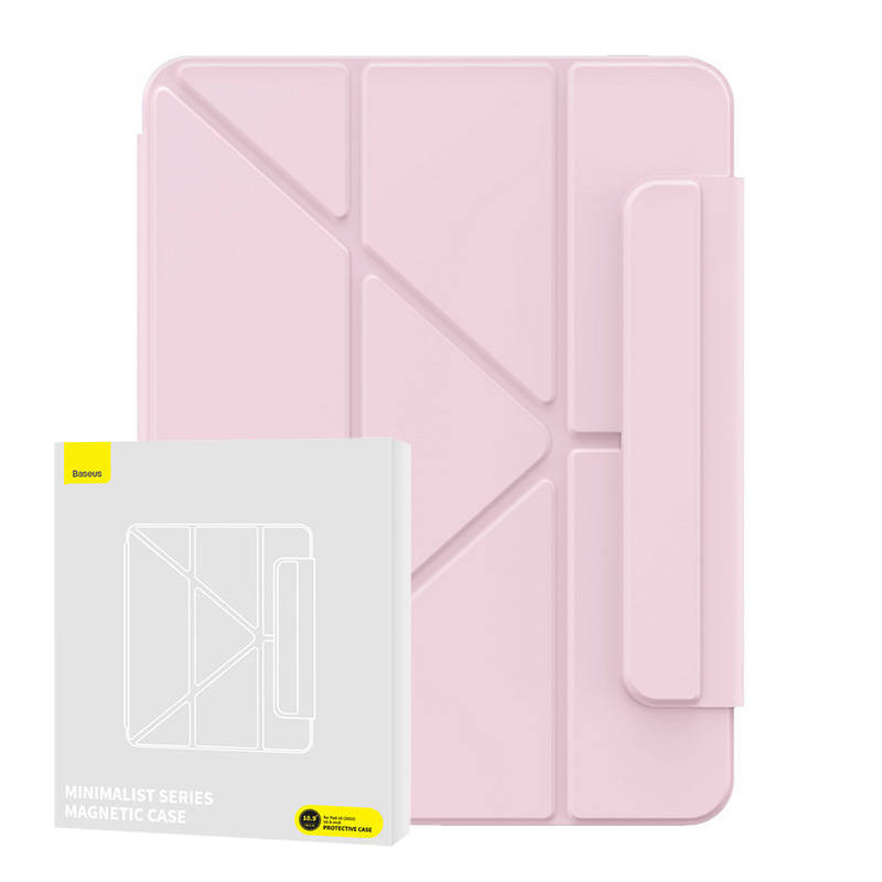 Baseus Minimalist mágneses tok Pad 10 10.9" (pink)