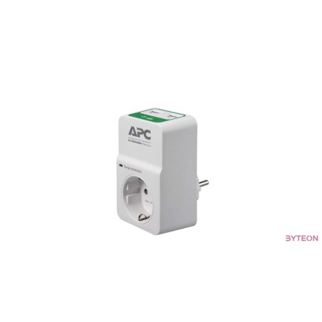 APC PM1WU2-GR SURGE PROTECTOR túlfeszültségvédő 2 USB csatlakozóval
