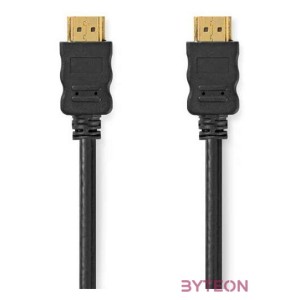 Nedis CVGL34060BK150 ultra HD HDMI kábel, HDMI dugó - dugó, 4K60Hz, ARC, 18 Gbps, aranyozott csatlakozók, hossz 15m