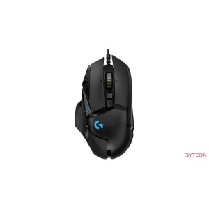 Logitech G502 HERO USB Gamer fekete egér