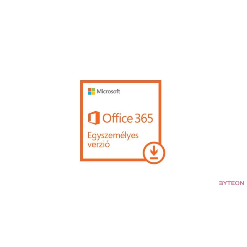 Microsoft Office 365 Personal (Egyszemélyes) Elektronikus licenc szoftver