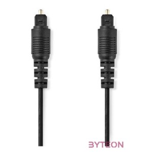 Nedis CAGL25000BK30 optikai audio kábel, TosLink dugó, hossz 3m