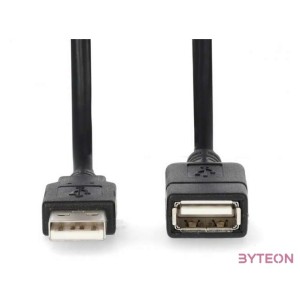 Nedis CCGL60010BK20 USB hosszabító , toldó kábel, USB2.0, hossz 2m