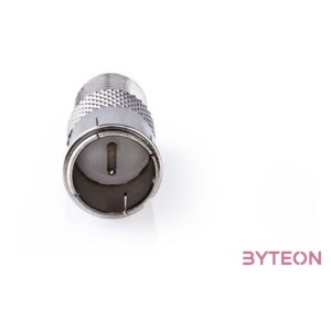 Nedis CSGP41956ME műholdas és antenna adapter, 10 db, F Férfi Gyors, F Nő,  Nikkelezett, 75 Ohm,  Egyenes, Fém, Ezüs