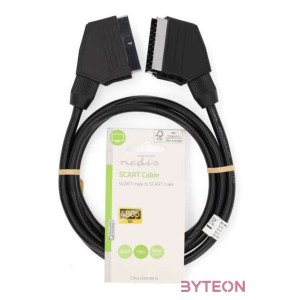 Nedis CVGL31001BK15 scart kábel, 1,5m