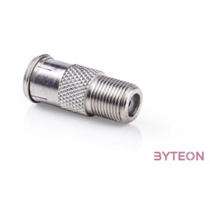 Nedis CSGP41956ME műholdas és antenna adapter, 10 db, F Férfi Gyors, F Nő,  Nikkelezett, 75 Ohm,  Egyenes, Fém, Ezüs