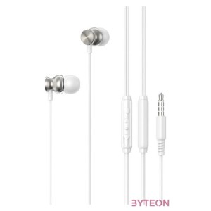 COLORWAY Fejhallgató CW-WD03WT, 3,5 mm-es vezetékes fülhallgató UrbanBeat White