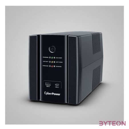 CYBERPOWER UPS UT2200EG (4 aljzat) 2200VA 1320W, 230V szünetmentes tápegység LINE-INTERACTIVE